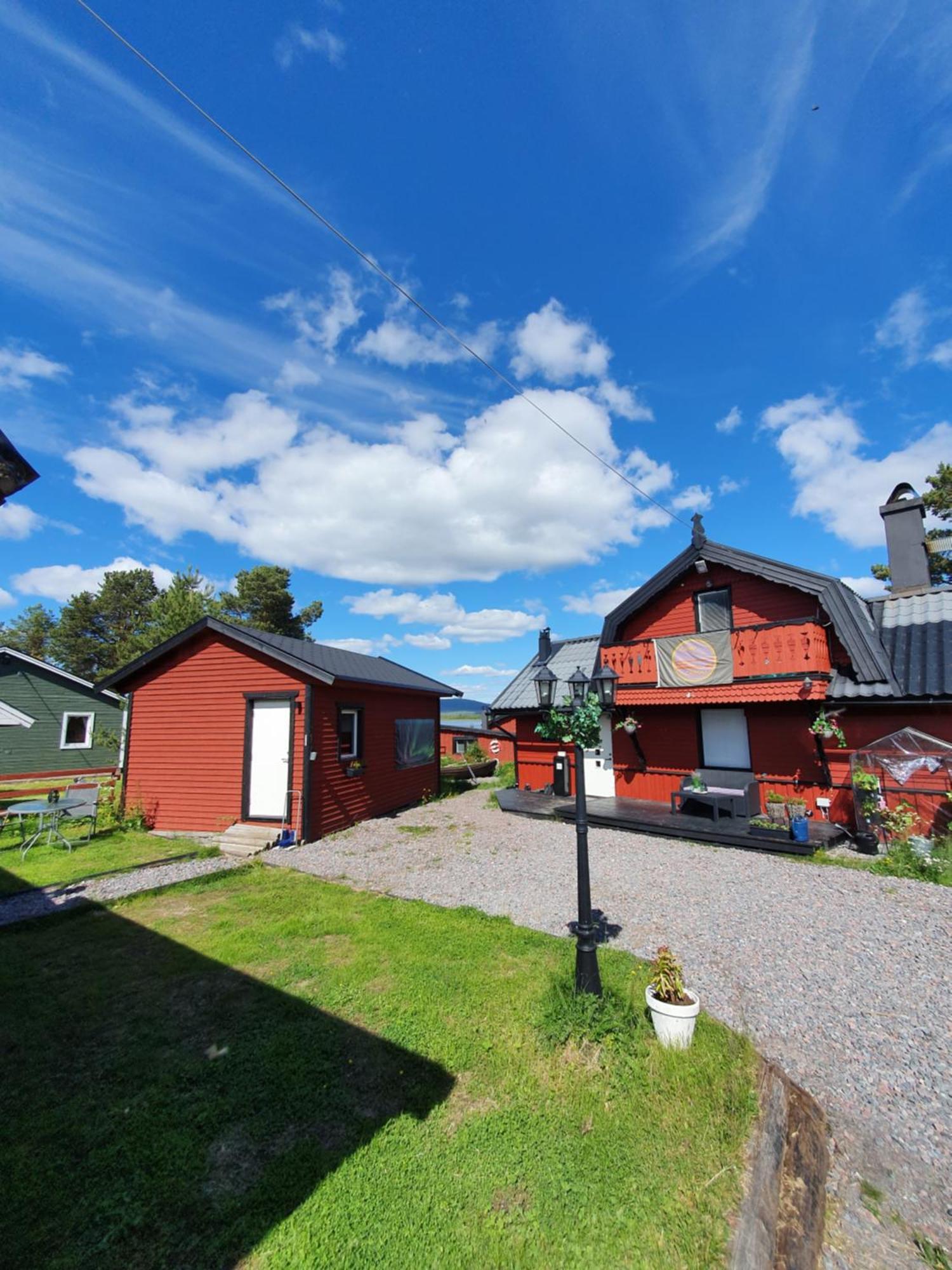 Camp Caroli Wooden Cabins Jukkasjärvi Zewnętrze zdjęcie
