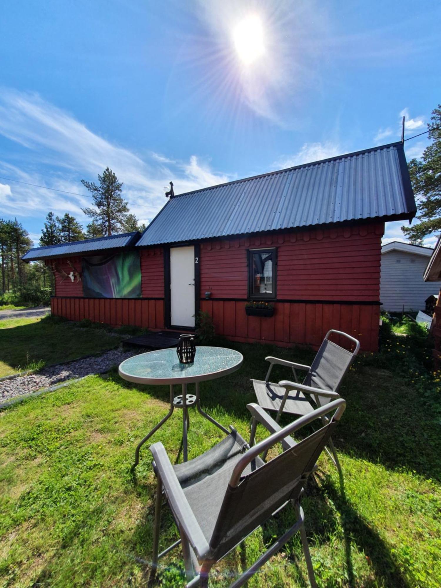 Camp Caroli Wooden Cabins Jukkasjärvi Zewnętrze zdjęcie