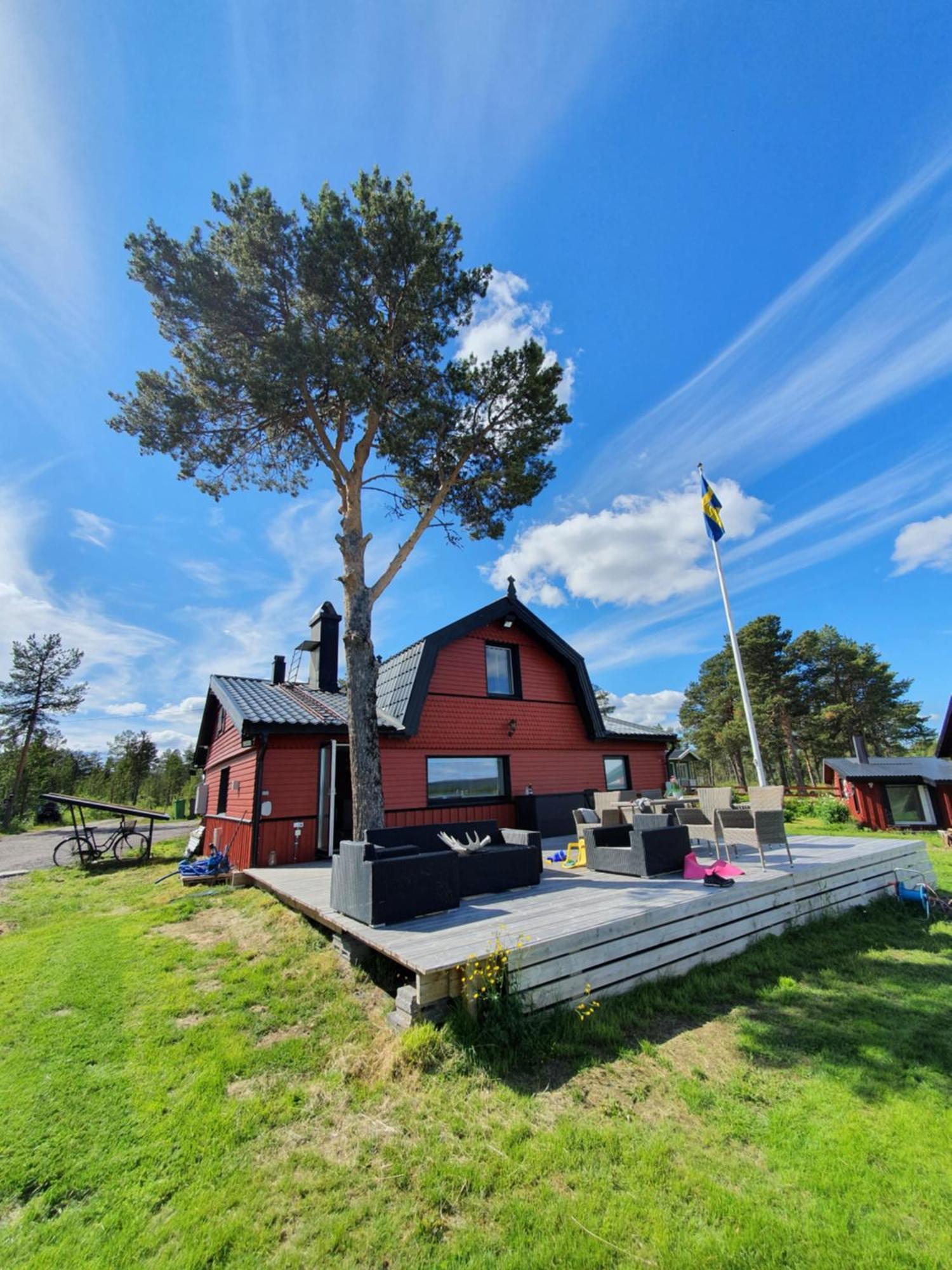 Camp Caroli Wooden Cabins Jukkasjärvi Zewnętrze zdjęcie