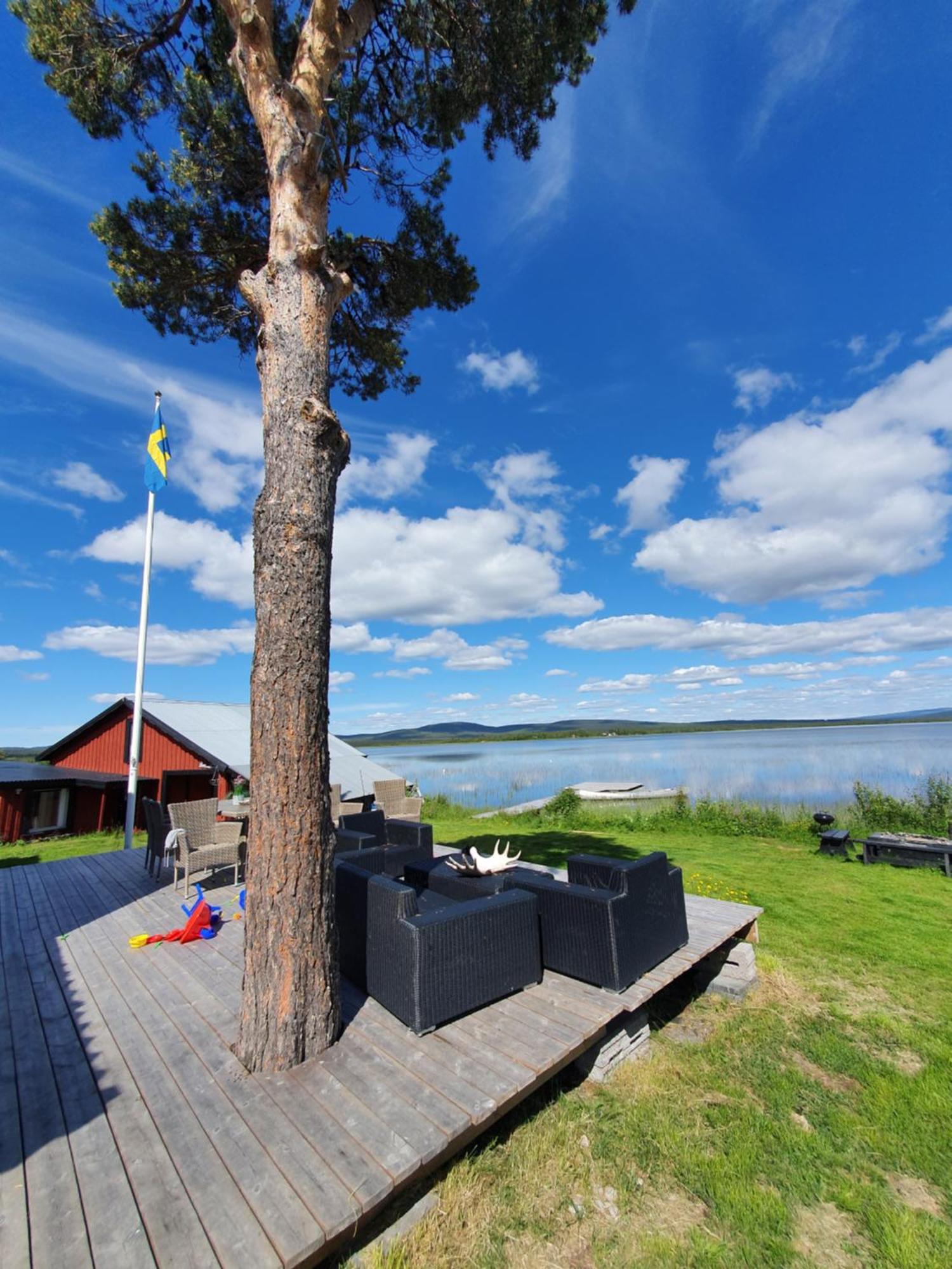 Camp Caroli Wooden Cabins Jukkasjärvi Zewnętrze zdjęcie