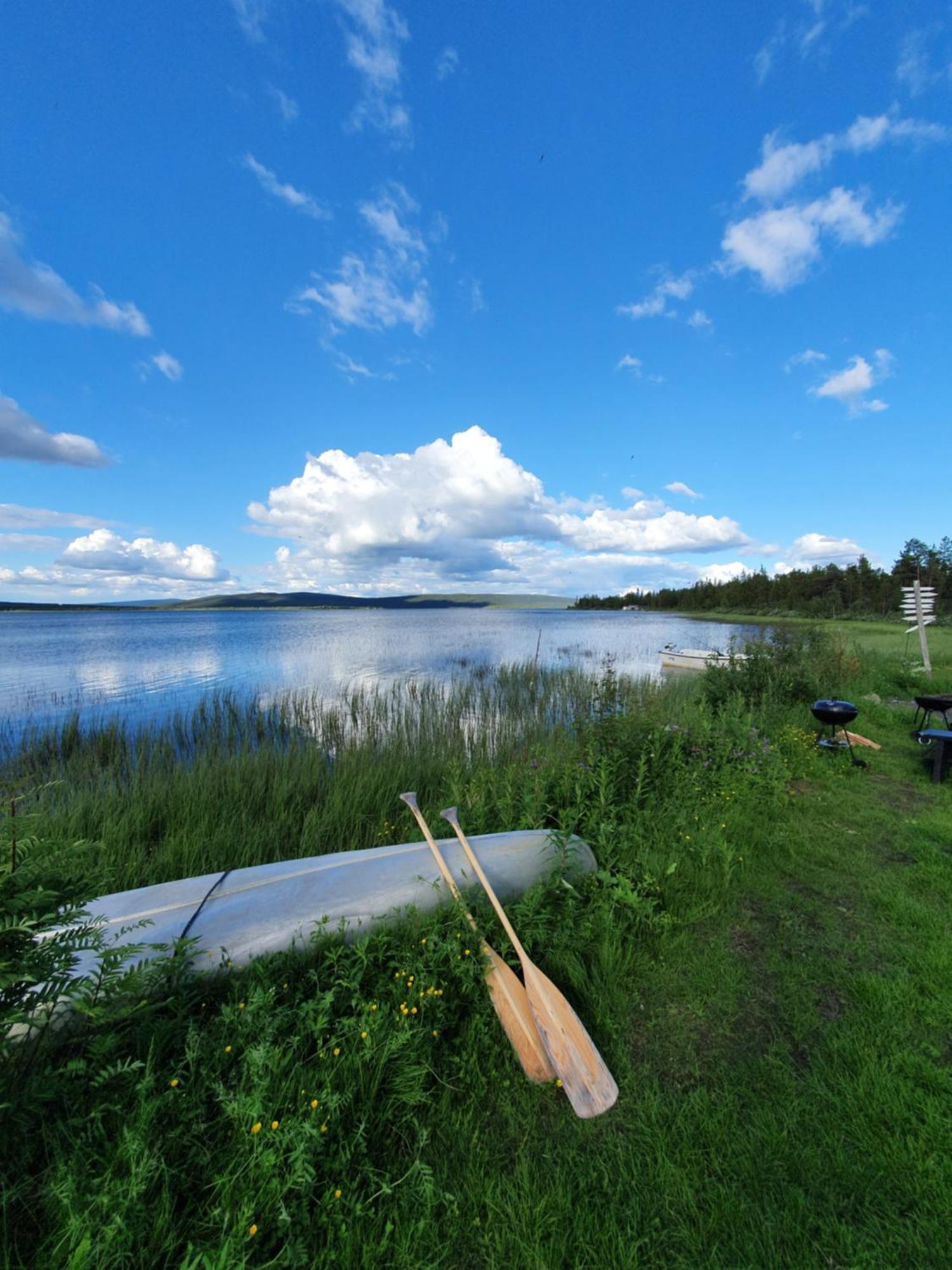 Camp Caroli Wooden Cabins Jukkasjärvi Zewnętrze zdjęcie