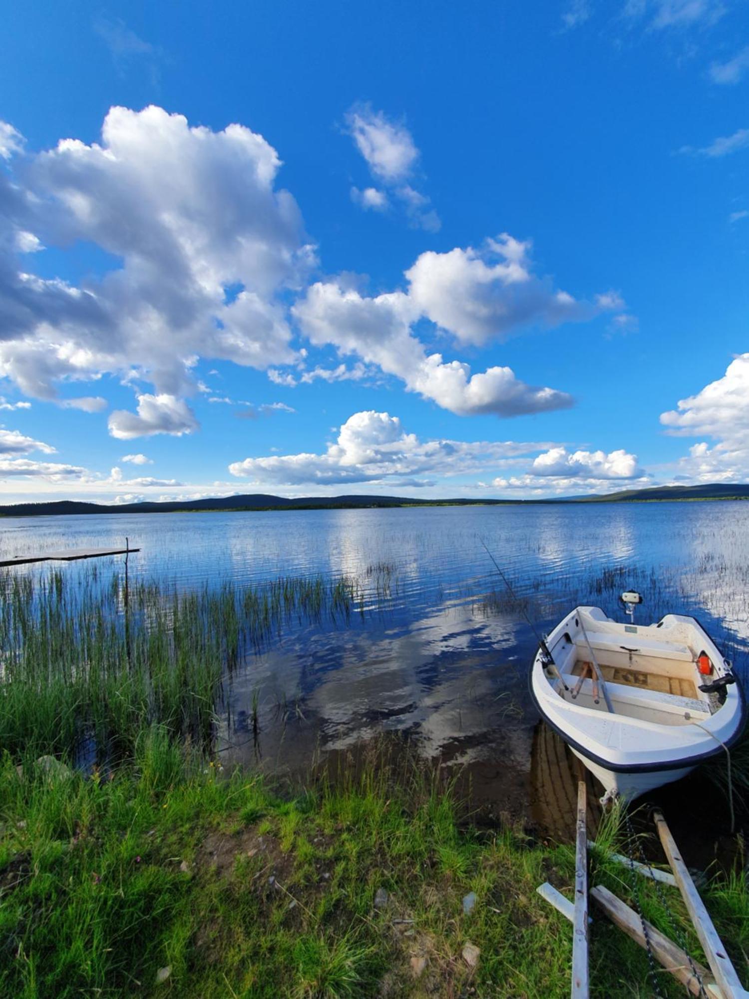 Camp Caroli Wooden Cabins Jukkasjärvi Zewnętrze zdjęcie