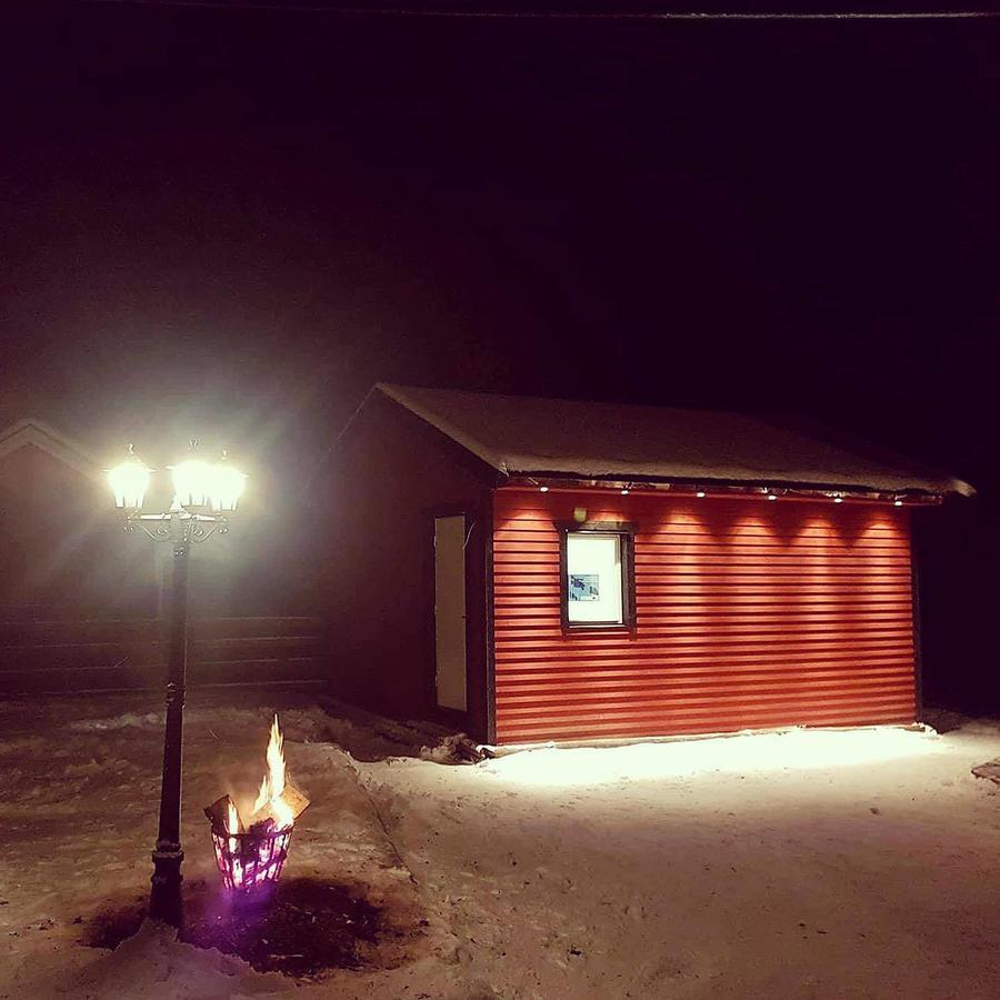 Camp Caroli Wooden Cabins Jukkasjärvi Zewnętrze zdjęcie