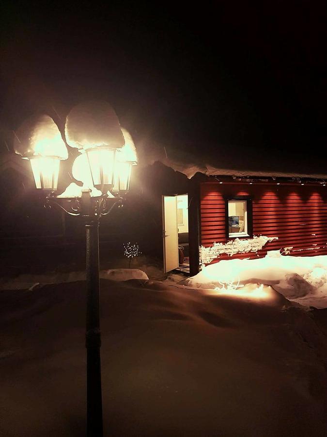 Camp Caroli Wooden Cabins Jukkasjärvi Zewnętrze zdjęcie