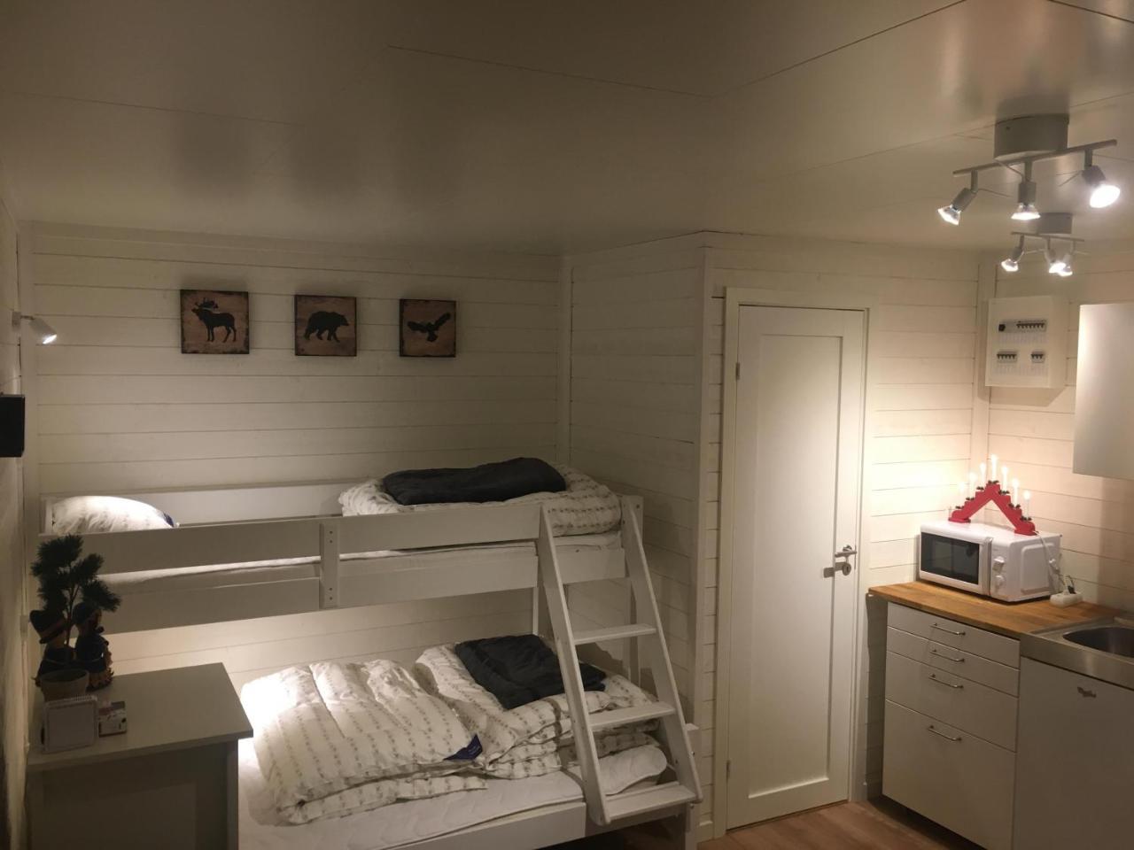 Camp Caroli Wooden Cabins Jukkasjärvi Zewnętrze zdjęcie