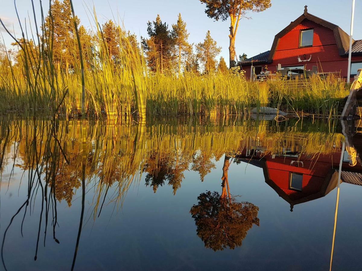 Camp Caroli Wooden Cabins Jukkasjärvi Zewnętrze zdjęcie